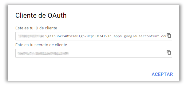 CreationClientOAuthID